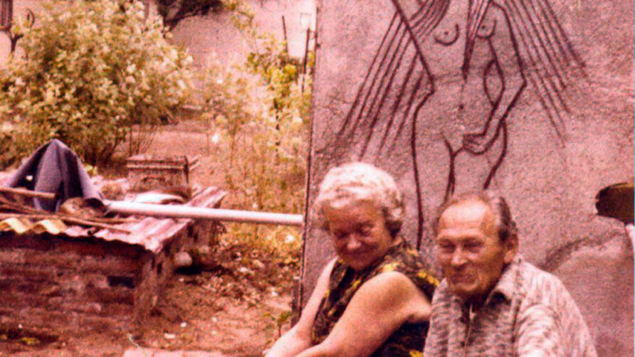 Carlheinz Schmidt e la moglie