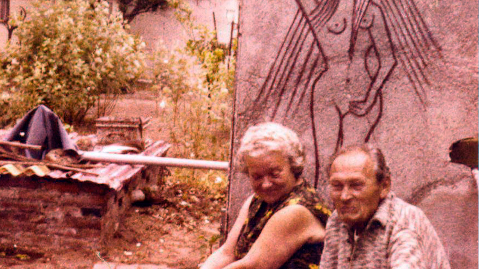 Carlheinz Schmidt e la moglie